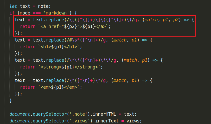markdown note handler